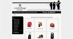 Desktop Screenshot of coolerbags.co.nz